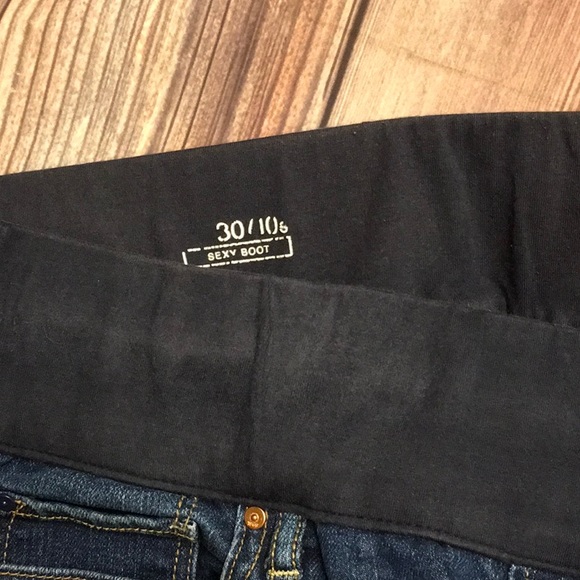 Gap Maternity Sexy Bootcut Jeans in Medium Wash - Picture 7 of 7